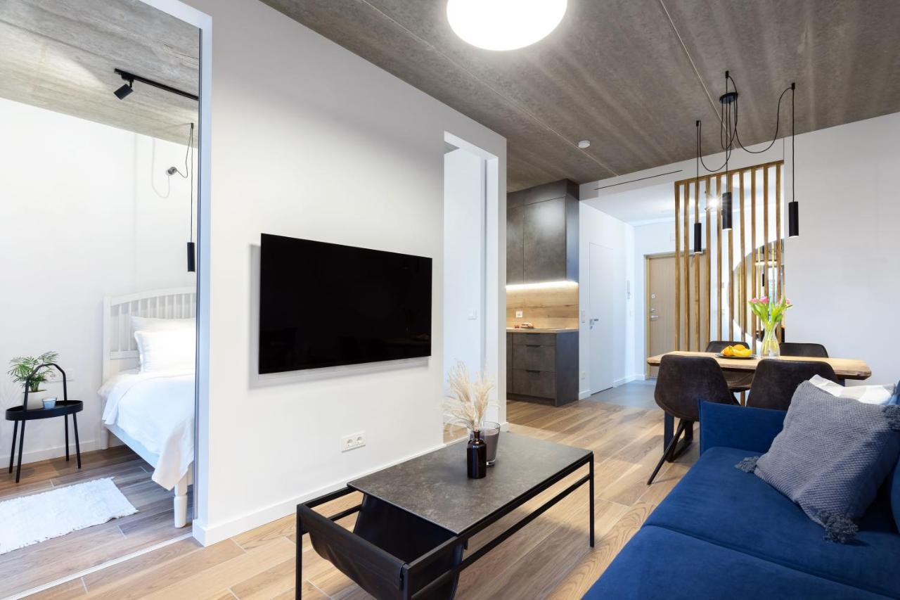 City Center Sanctuary Modern Business-Class Studio With Free Parking In The Heart Of Vilna Exterior foto